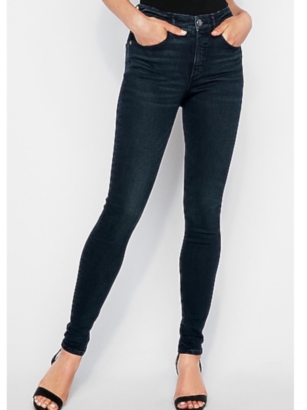 Women’s Express Perfect Curves Stretch+ High Rise Skinny Legging 12 Long BNWT